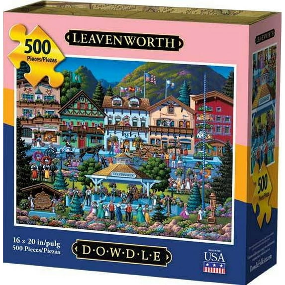 Dowdle Jigsaw Puzzle - Leavenworth - 500 Piece