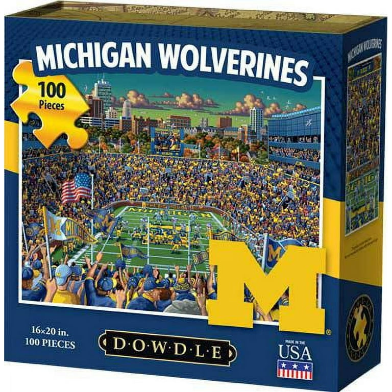 Michigan Wolverines Football Jigsaw Puzzle