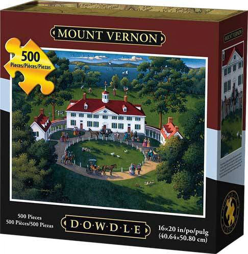 Dowdle Jigsaw Puzzle Mount Vernon 500 Piece