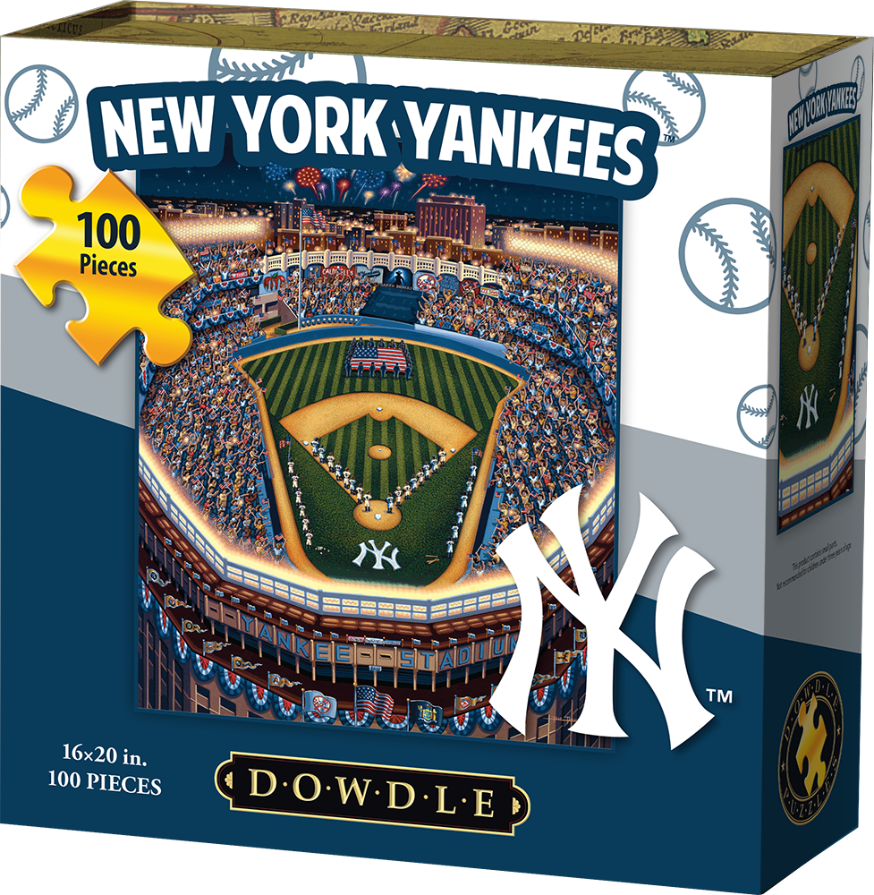 Dowdle Jigsaw Puzzle New York Yankees 100 Piece