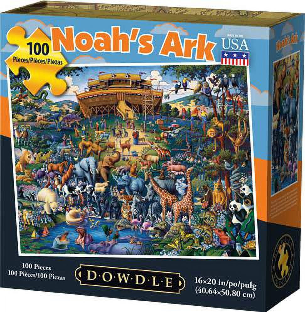 Dowdle Jigsaw Puzzle - Noah's Ark - 100 Piece - Walmart.com