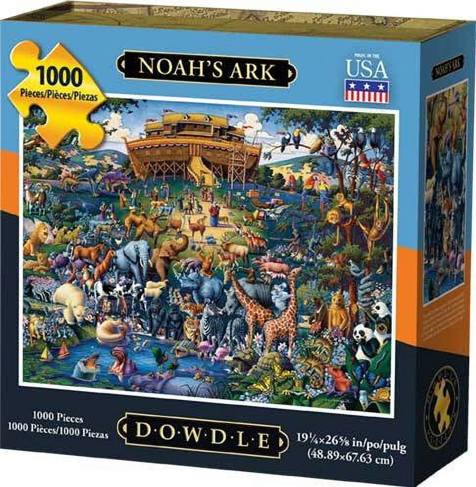 Dowdle Jigsaw Puzzle - Noah's Ark - 1000 Piece - Walmart.com
