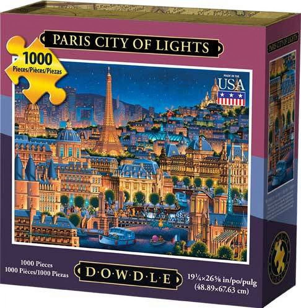 Dowdle Jigsaw Puzzle - Paris City of Lights - 1000 Piece 