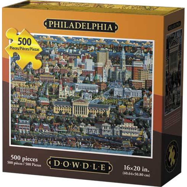Dowdle Jigsaw Puzzle Philadelphia 500 Piece
