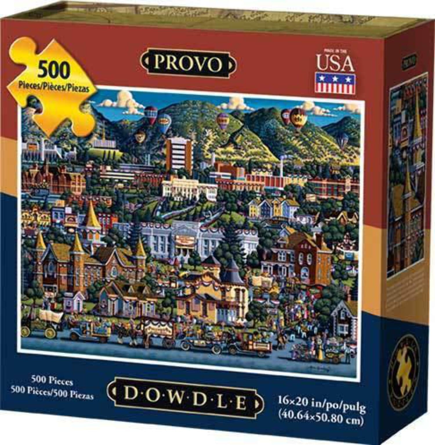 Dowdle Jigsaw Puzzle - Provo - 500 Piece - Walmart.com