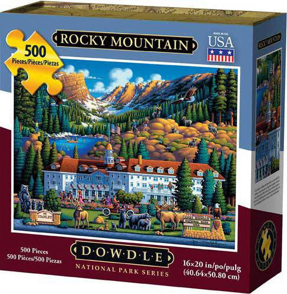 Dowdle Jigsaw Puzzle - Rocky Mountain - 500 Piece