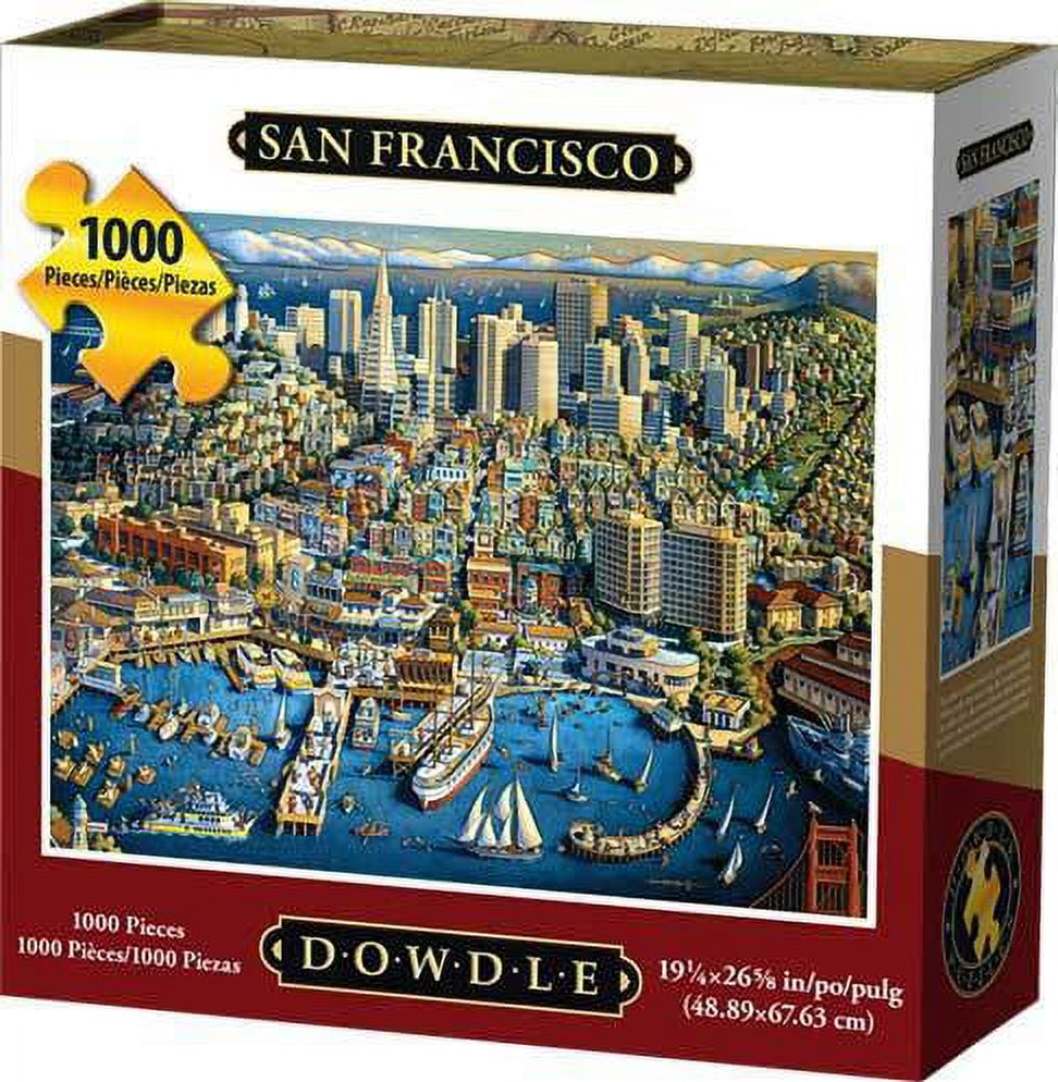 Dowdle Jigsaw Puzzle - San Francisco - 1000 Pieces