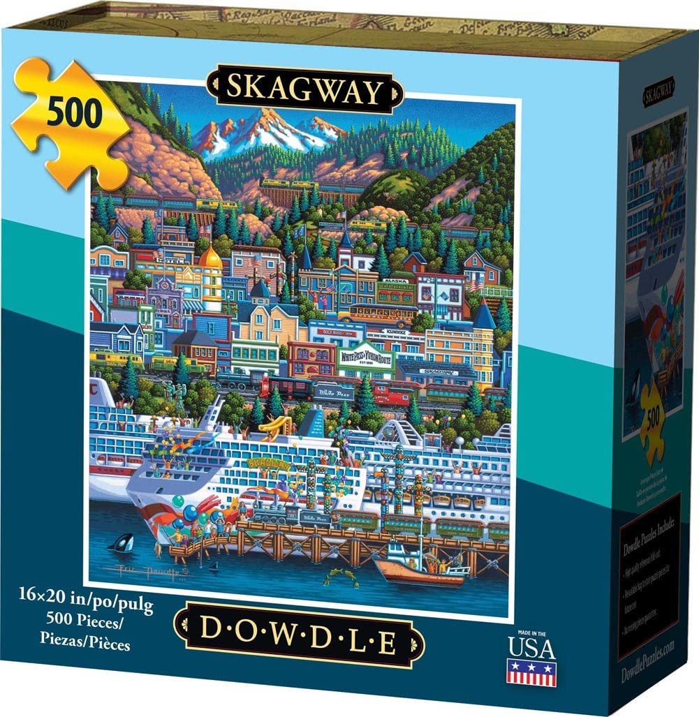 Dowdle Jigsaw Puzzle Skagway 500 Piece