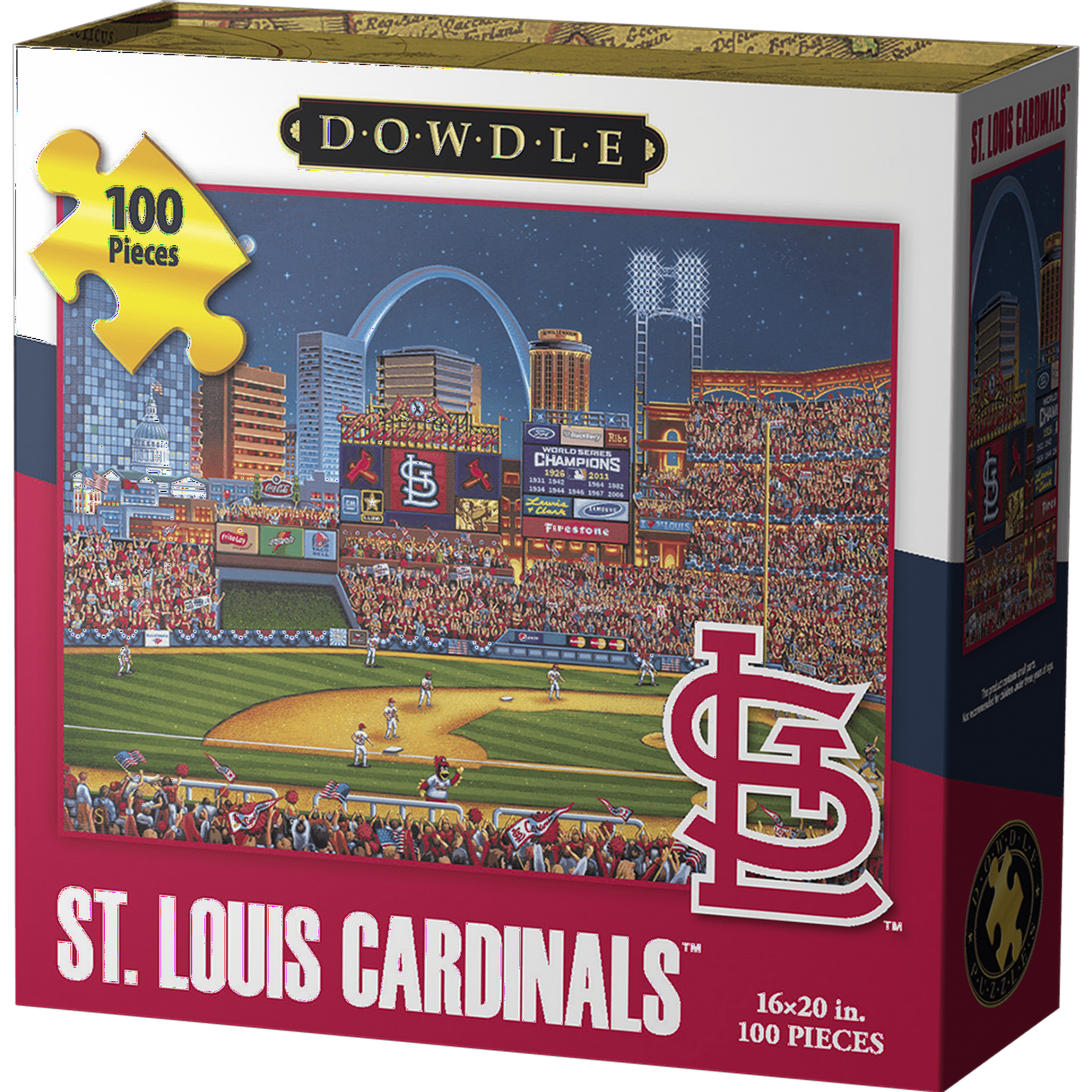 16 X 20 Busch Stadium St. Louis Cardinals Photo