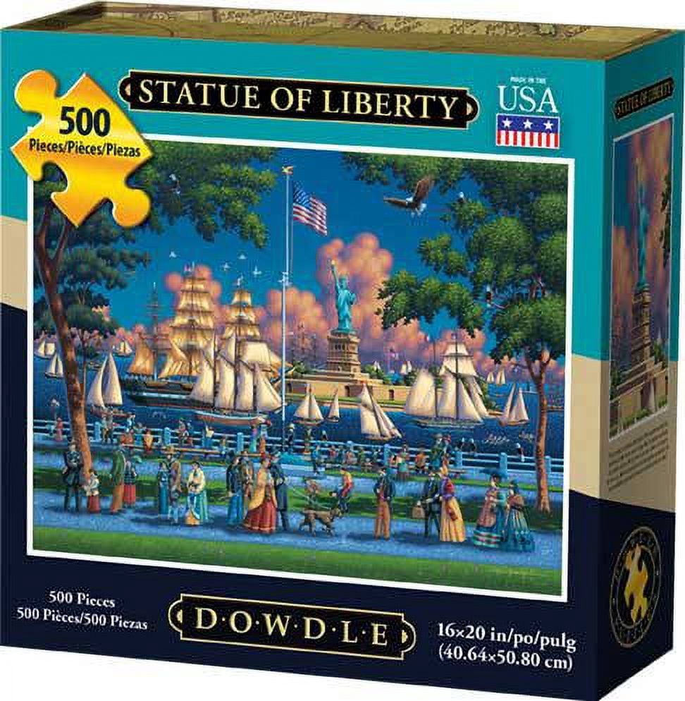 Dowdle Jigsaw Puzzle - Statue of Liberty - 500 Piece - Walmart.com