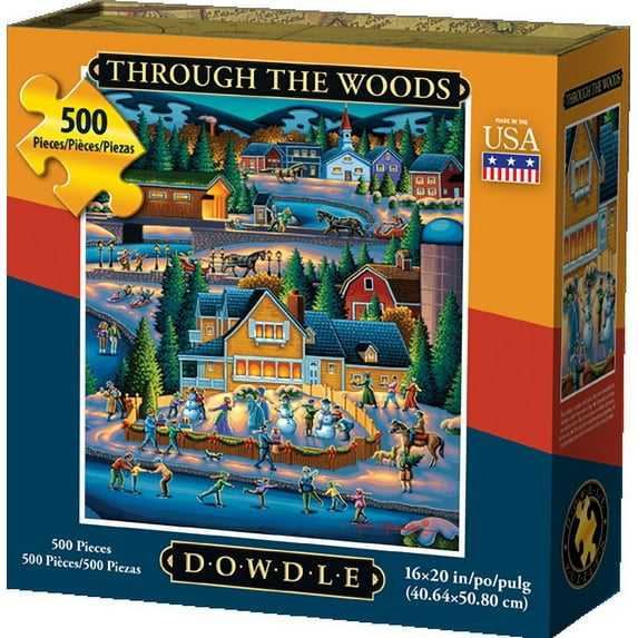 Dowdle Jigsaw Puzzle - Through the Woods - 500 Piece