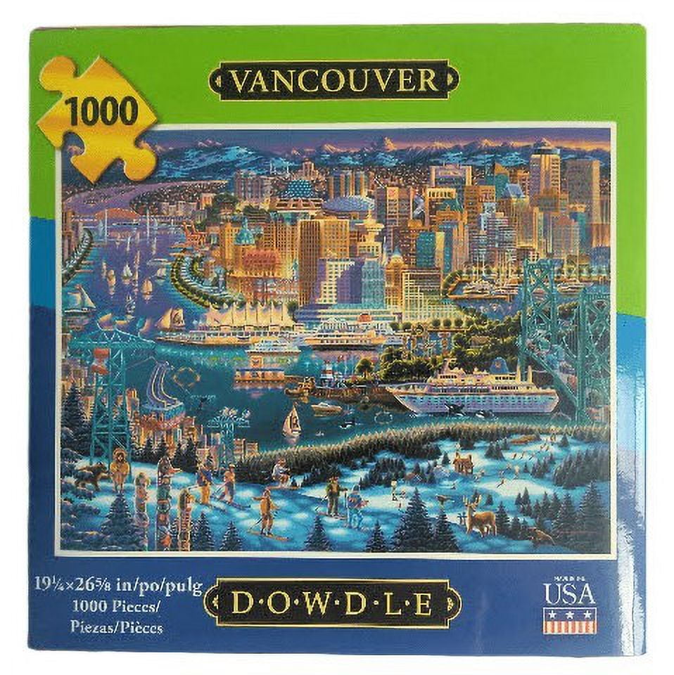 Dowdle Jigsaw Puzzle Vancouver 1000 pieces