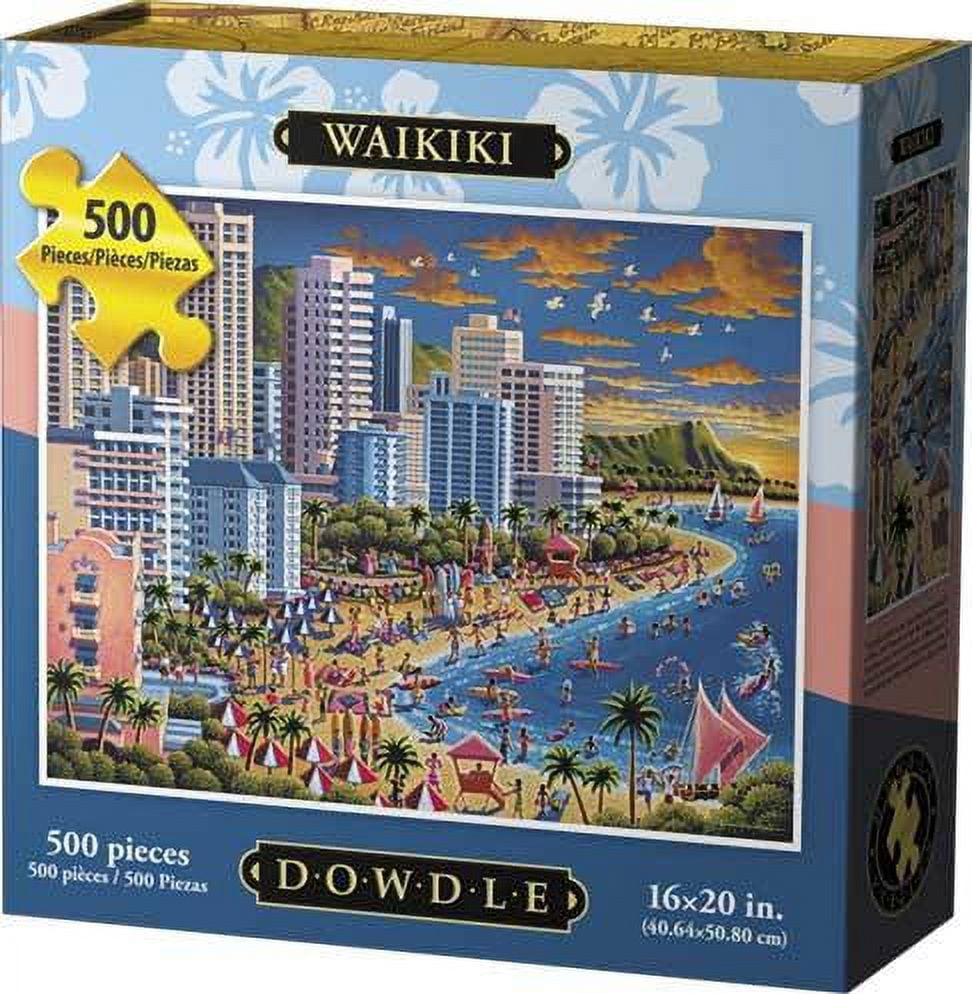 Dowdle Jigsaw Puzzle - Waikiki - 500 Piece