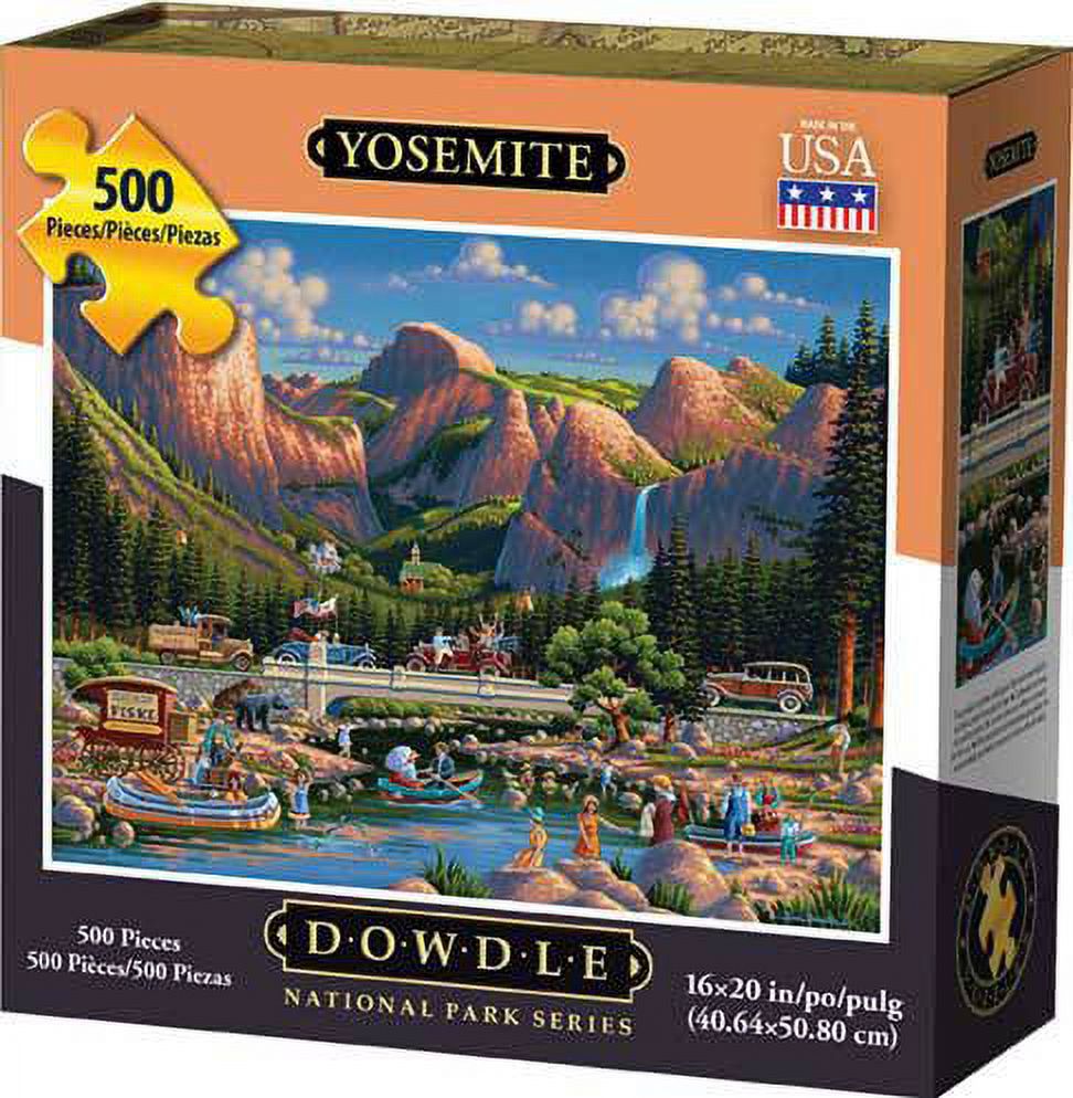 Dowdle Jigsaw Puzzle Yosemite National Park 500 Piece