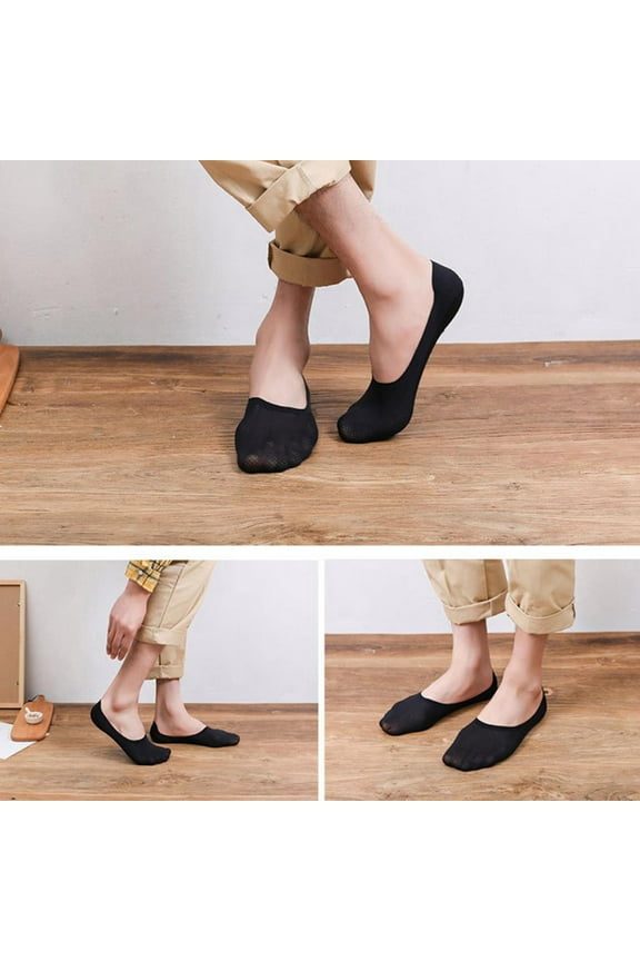 Silk Socks Women, Socks Soft Non-Slip Fashion Silk Thin Ice Sports Ice Silk Cotton Breathable Mens Socks, Invisible Non Slip Ice Silk Socks for Women, ,