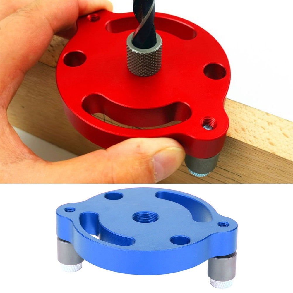 Dowel Drill Guide，Wood Panel Hole Puncher，Punching Gauge Woodworking