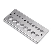Dowel Maker Tool Dowel Plate Tool Step Hole Size 3mm To 16mm For Wooden Pegs Crafting Projects