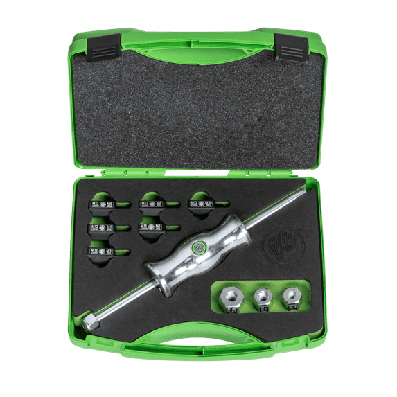 Dowel Pin Puller Kukko KS-22-01 Set of Slide Hammer in Case 11 3/8 inch (290 mm)