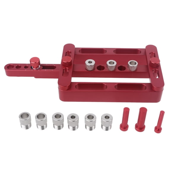 Doweling Jig Kit Set Aluminum Alloy Three-in-one Punching Locator Tools