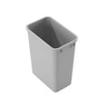 thumbnail image 1 of Dowell 35L Wastebasket Trash Container, 37Qt/9.2Gal, Plastic, Stackable, for Kitchen/Bathroom/Office, Fits Under Sink/Desk (Grey 4000 35 04), 1 of 12