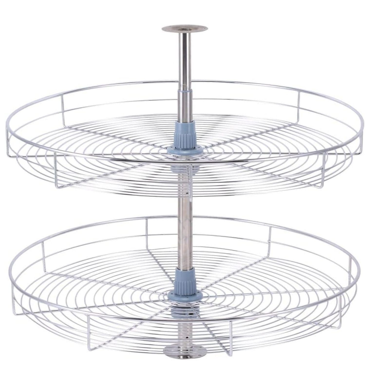 Dowell 4001 360D Full Circle 2Shelf Lazy Susan Wall Corner Kitchen