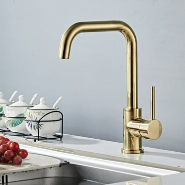 Dowell  Series 8002/008 Single Handle Kitchen Faucet Golden