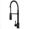 thumbnail image 1 of Dowell Single Handle Pull Down Spring Sprayer Kitchen Faucet - 8002 006 - Black, 1 of 10