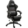 Dowinx Gaming/Office PC Chair with Massage Lumbar Support, Vintage