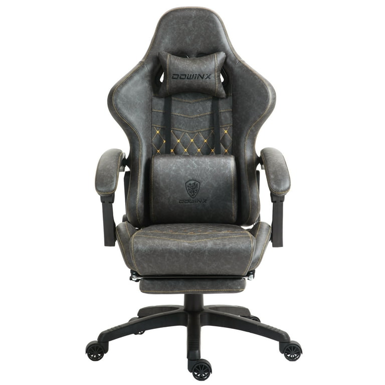 Dowinx Ergonomic Gaming Chair with Massage Support, High Back PU