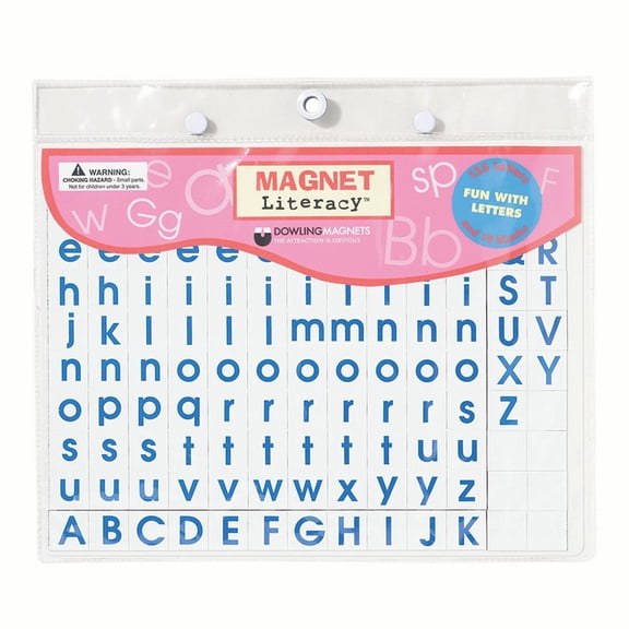 Dowling Magnets Fun with Letters Magnet Activity Set