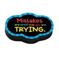 thumbnail image 1 of Dowling Magnets Magnetic Whiteboard Mistake Quote Eraser, 1 of 2
