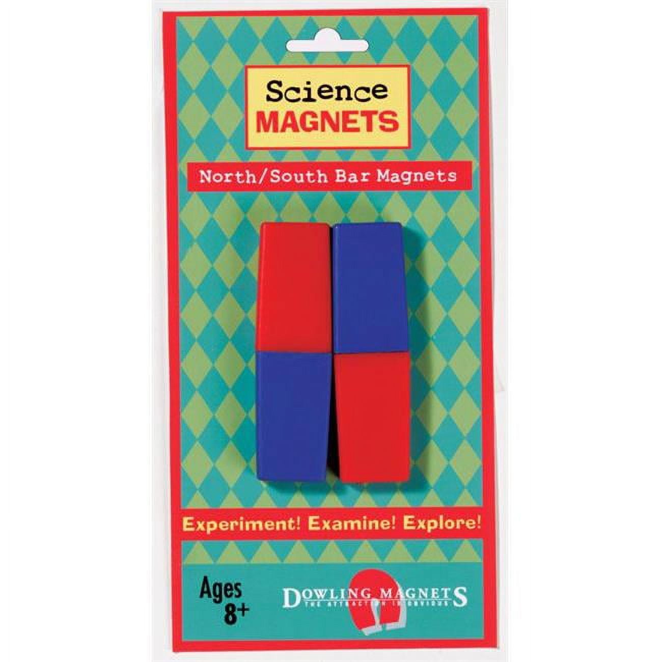 Dowling Magnets Magnet Dots, 3/4, White, 100 Dots Per Pack, Set Of 6 Packs