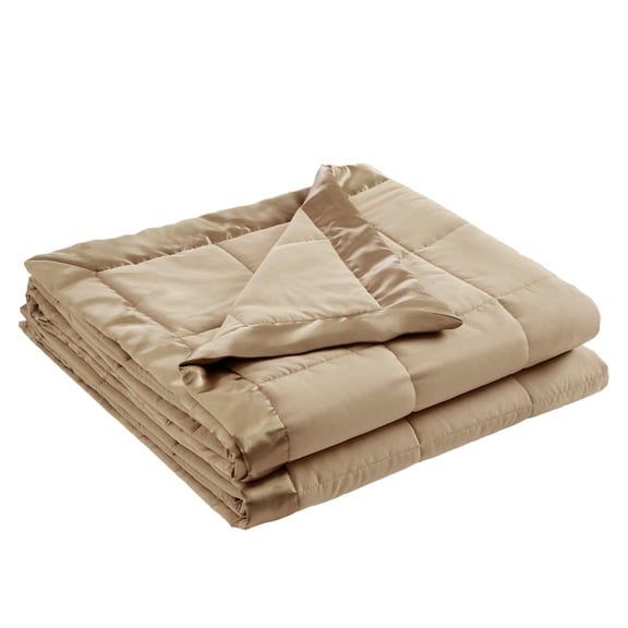 Down Alternative Blanket King, Moisture Wicking Soft Lightweight Bed Cover With Satin Trim All Season