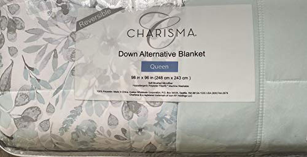 Down Alternative Blanket Queen Blue