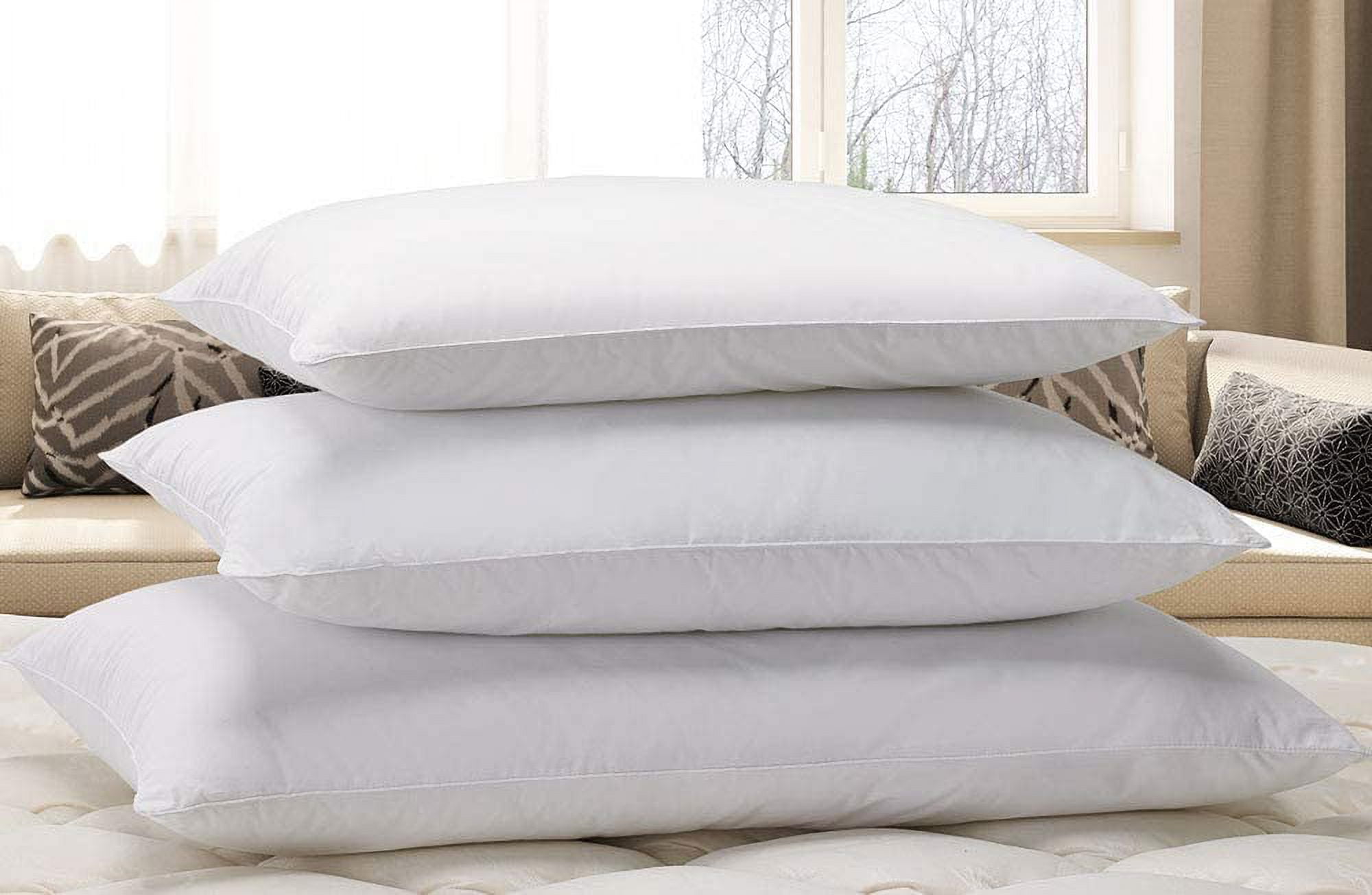 Down Alternative Eco Pillow Soft, EcoFriendly Pillow with 100