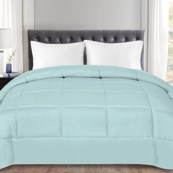 Down Alternative Polyester Box Stitch Microfiber Comforter - Full