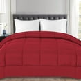 thumbnail image 1 of Down Alternative Polyester Box Stitch Microfiber Comforter - Full, 1 of 4