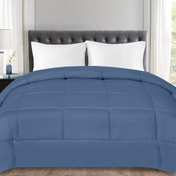 Down Alternative Polyester Box Stitch Microfiber Comforter - Full