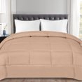 thumbnail image 1 of Down Alternative Polyester Box Stitch Microfiber Comforter - Queen, 1 of 4