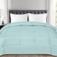 thumbnail image 1 of Down Alternative Polyester Box Stitch Microfiber Comforter - Twin, 1 of 4