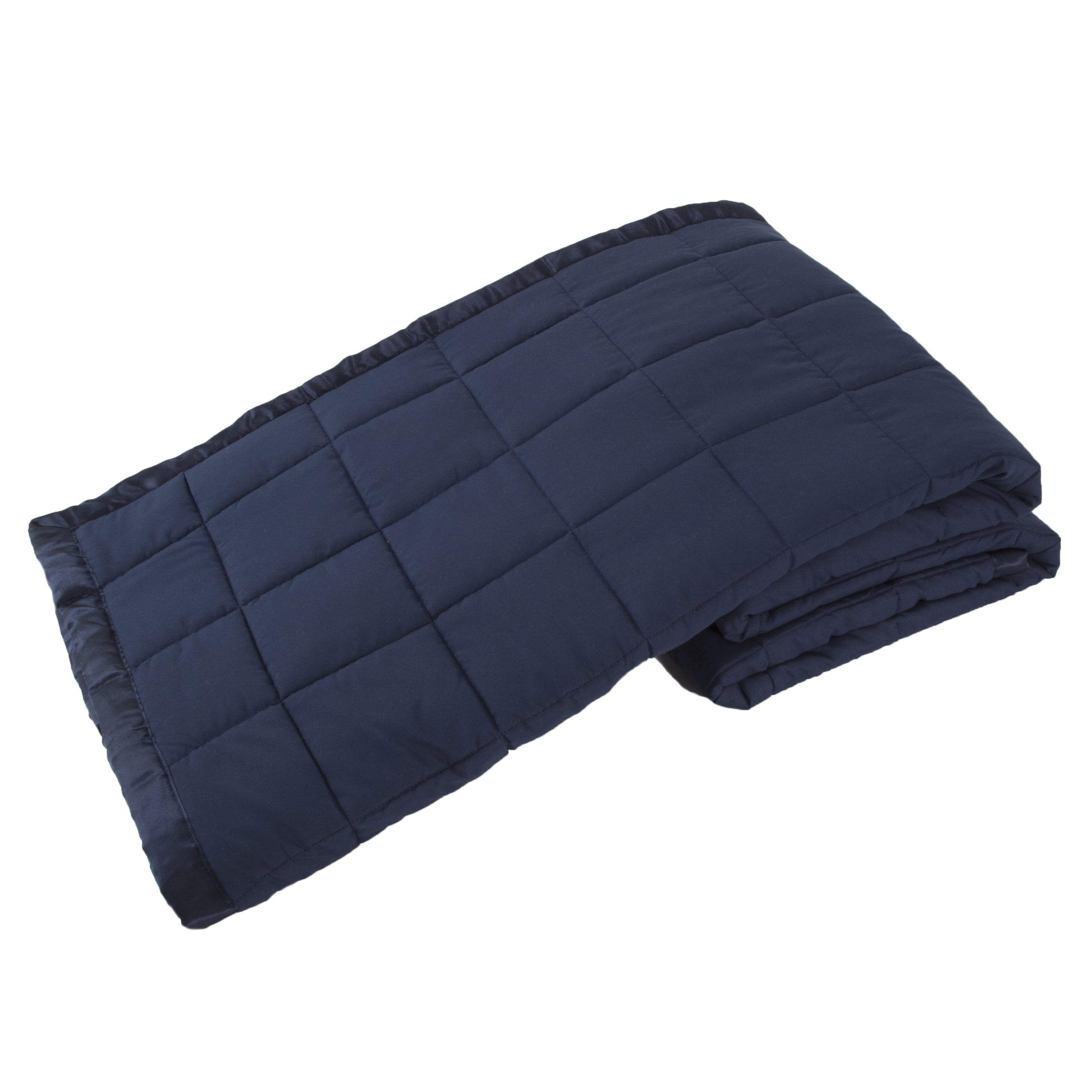 King Size Blue Microfiber Down Alternative Blanket