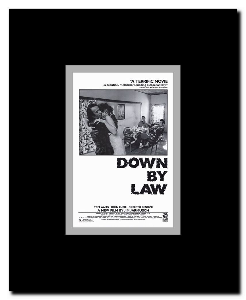 Down By Law Framed Movie Poster