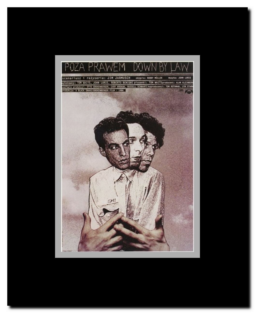 Down By Law Framed Movie Poster