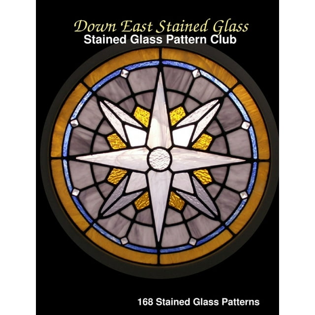 Down East Stained Glass Pattern Club, (Paperback)
