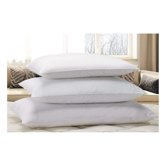 Down Eco Pillow - Soft, Eco-Friendly Pillow with 100% Recycled Fill - Exclusively for Courtyard - Standard (20" x 26")