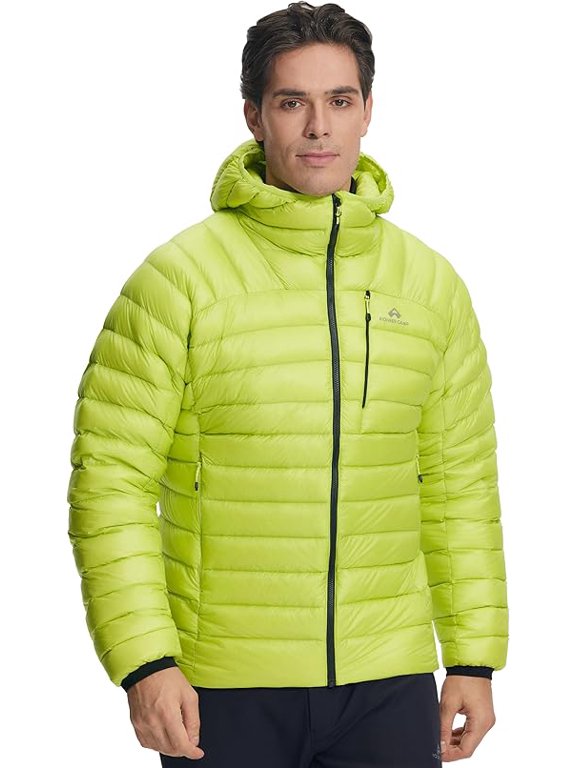 Down Jacket Men Pioneer Camp 850 Fill Goose Lightweight Packable