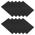 thumbnail image 1 of Down Jacket Repair Patch 6" x 8", 10 Pack Self Adhesive Nylon Fabric Patch for Tent Clothes, Black, 1 of 6