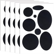Down Jacket Repair Patches 40PCS Nylon Patches Self Adhesive for Clothes/Tents/Puffer/Jackets 5 Sheet Black 3.93 5.9in