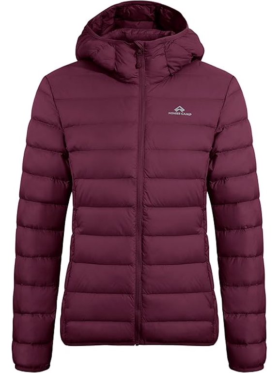 Down Jacket Women Pioneer Camp Packable Ultralight Water Resistant