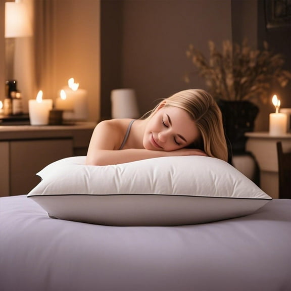 Down Pillows-Breathable Bed Pillows for Sleeping, 1 Pack, King Size (“20 x 36”)